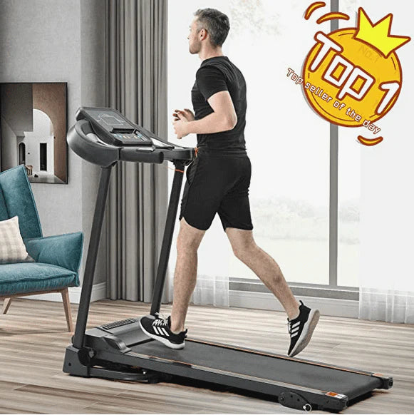Folding Treadmill with 3-Level Incline L29877