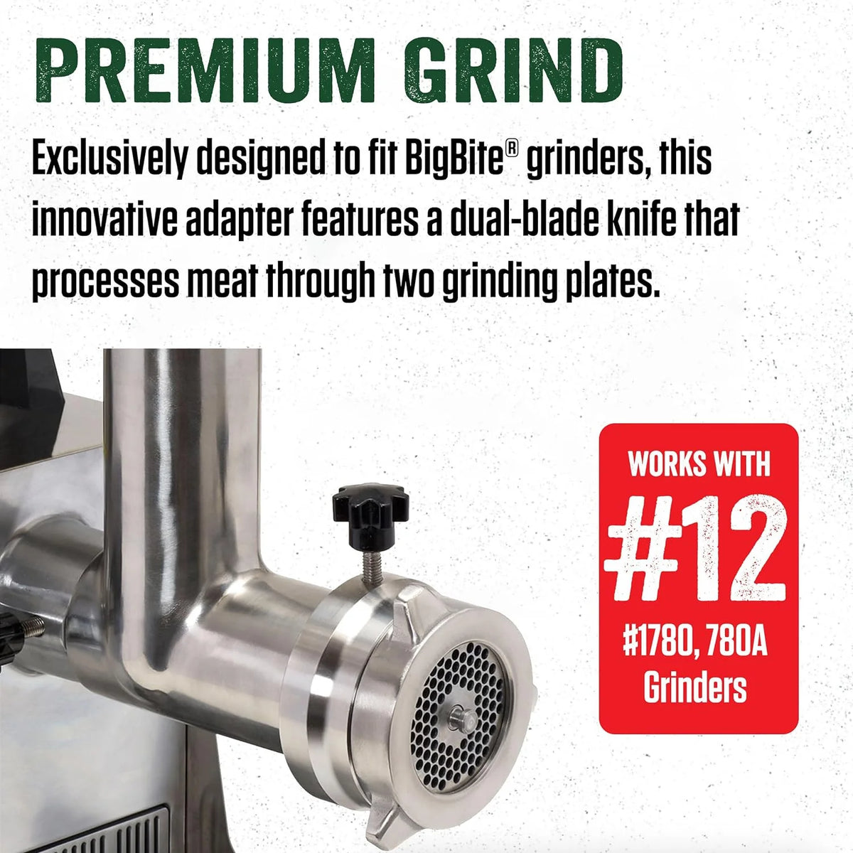 Stainless Steel Meat Grinder Attachment G418998