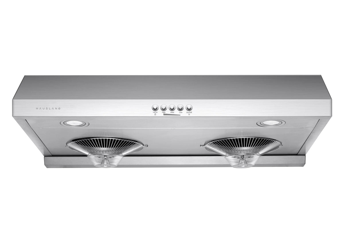 30 Inch Under Cabinet Range Hood with Grease Catchers in Stainless Steel A240423