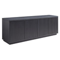 Black Grain Rectangular TV Stand C401
