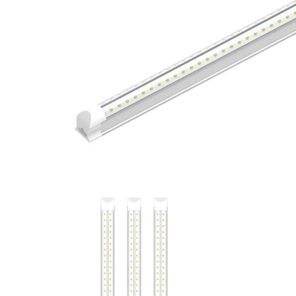 8ft V Shape LED Tube 60W 5000K 4-Pack D6177