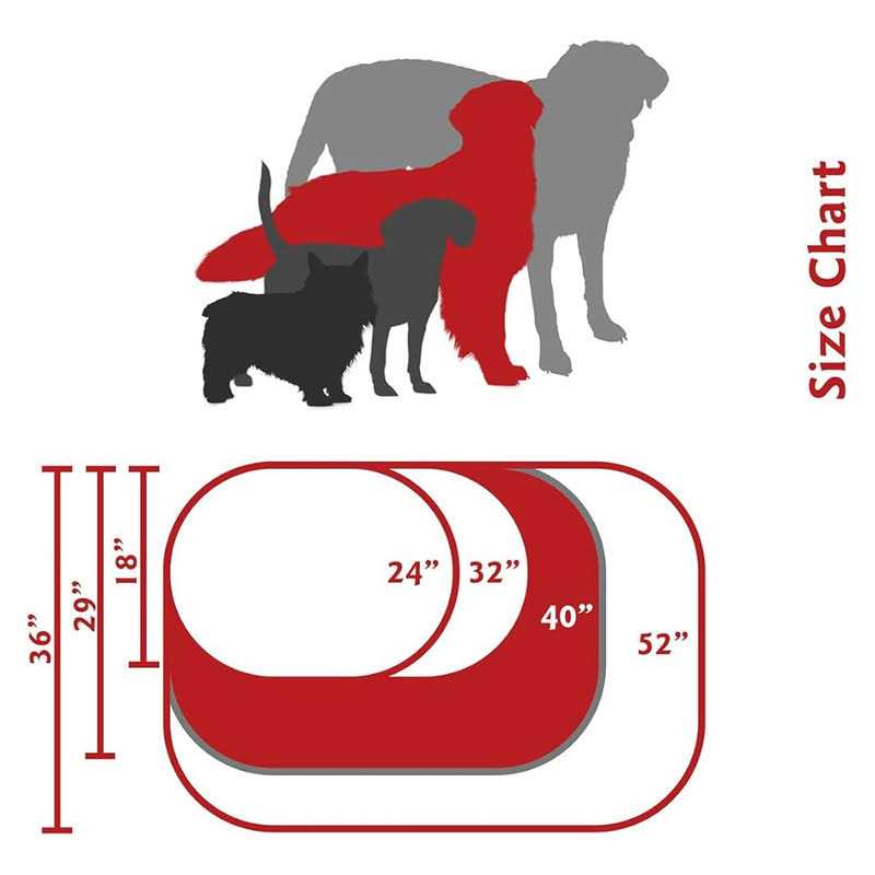 Heathered Sherpa Dog Bed K308870