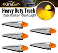 Amber Yellow 17 LED Cab Marker Lights Assembly V7295