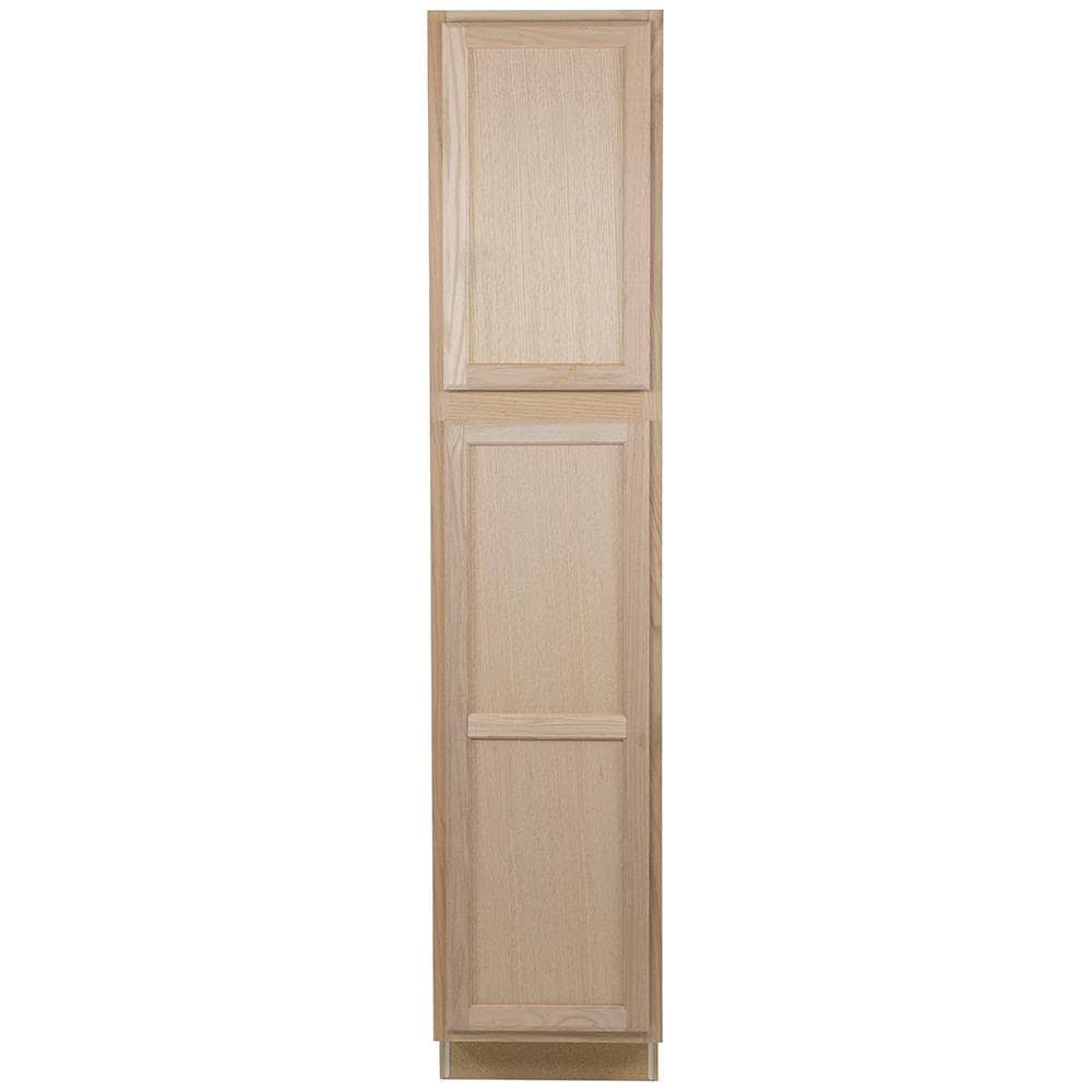 Natural Unfinished Door Pantry Stock Cabinet S283070