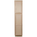 Natural Unfinished Door Pantry Stock Cabinet S283070