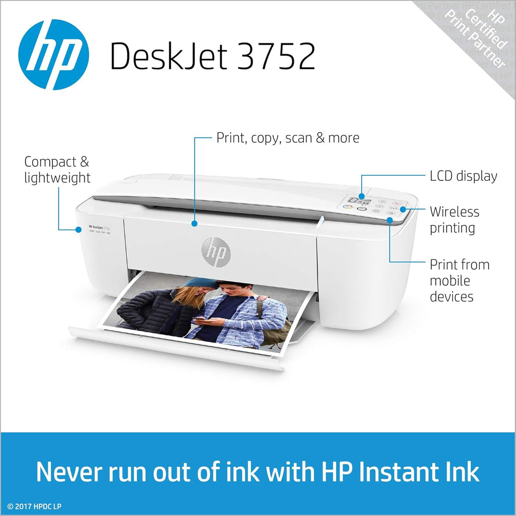 Wireless All-in-One Compact Color Inkjet Printer E549734