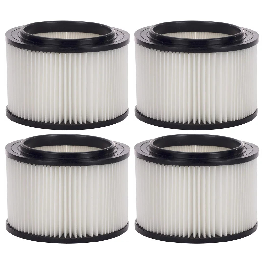 4 Pack Replacement Filters for 3 to 4 Gallon Wet/Dry Vacs U1490