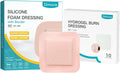 Hydrogel Burn Dressing & Silicone Foam Dressing 4" x 4" G648