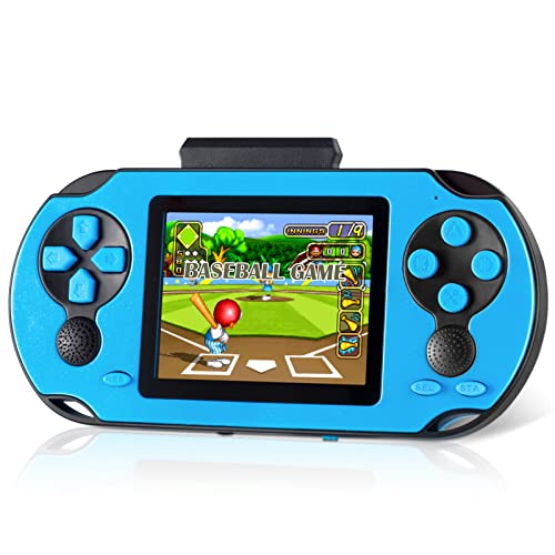 Blue Handheld Game with 230 Preloaded Games A33688