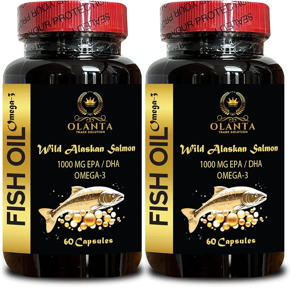 Fish Oil 1000 Triple Strength Burpless Supplement 120 Softgels Q3183
