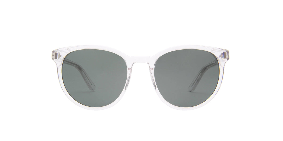 Bare Crystal/Happy Gray Green Sunglasses C556043