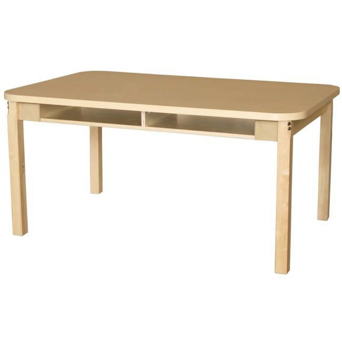 Two Seat Student Desk with Hardwood Legs G191