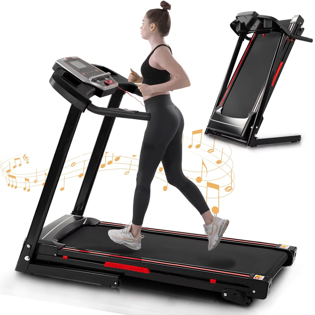 Folding Electric Treadmill with Incline Q821