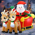 6 FT Inflatable Christmas Yard Decoration with Built-in LED Z893