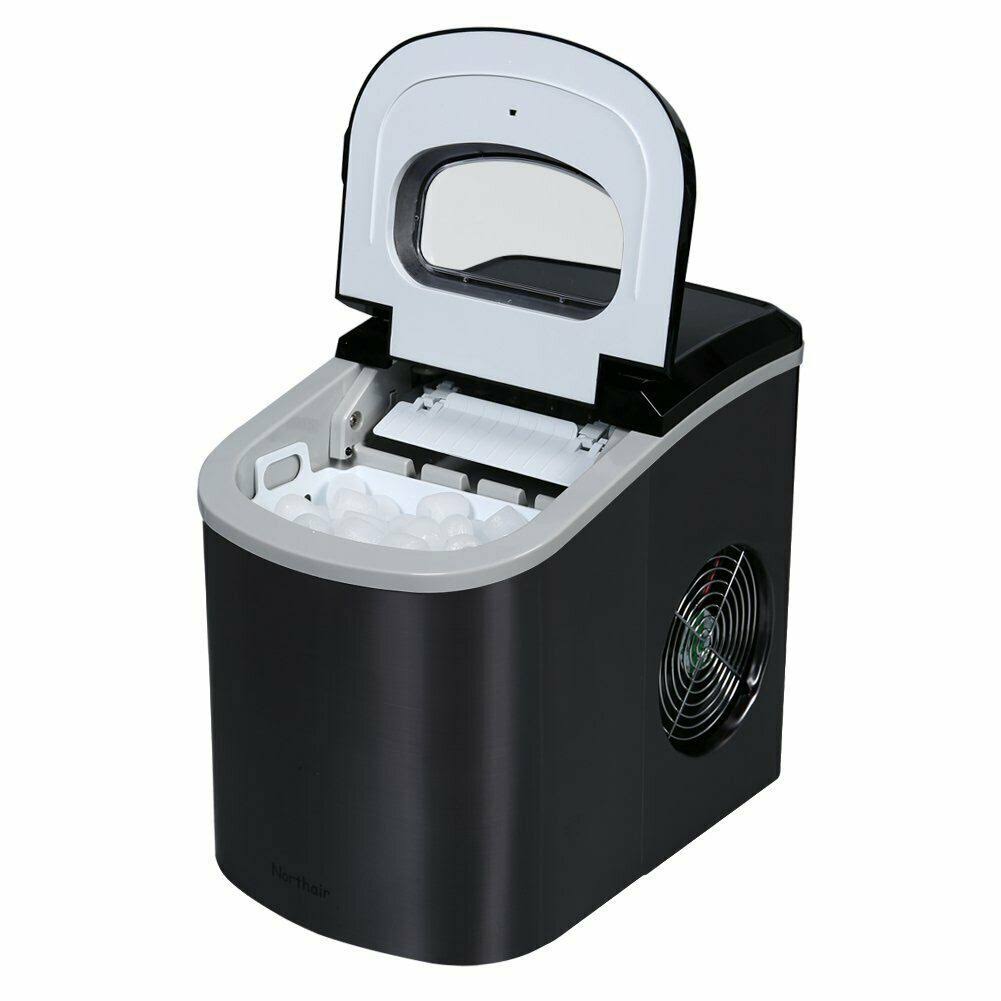 Stainless Steel Portable Countertop Ice Maker V518314
