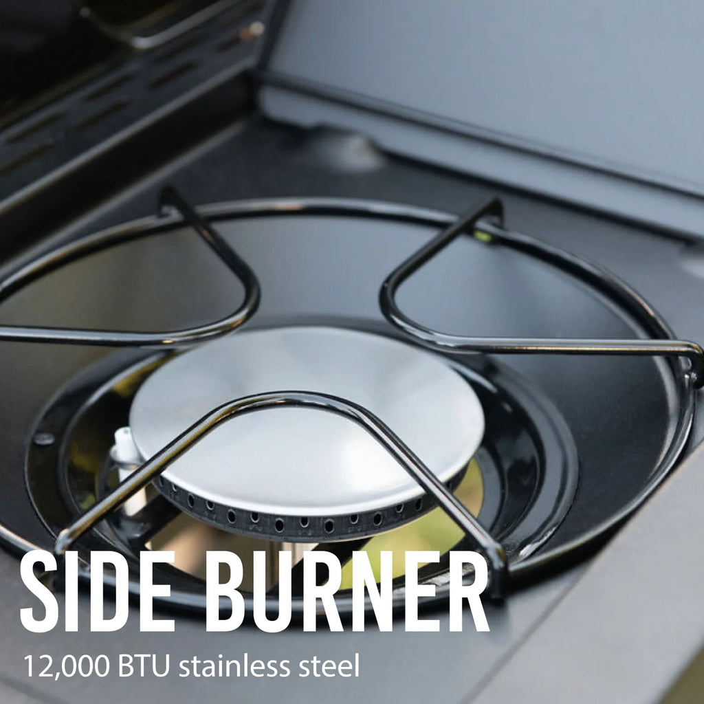 5-Burner Propane Gas Grill with Side Burner I81366