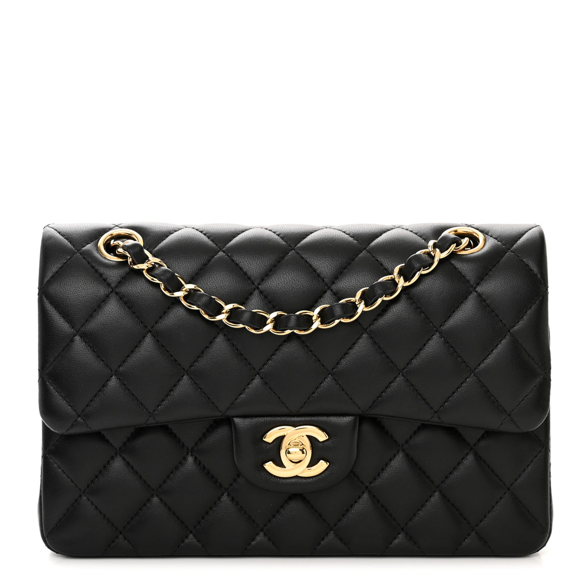 Quilted Lambskin Flap Bag W745342