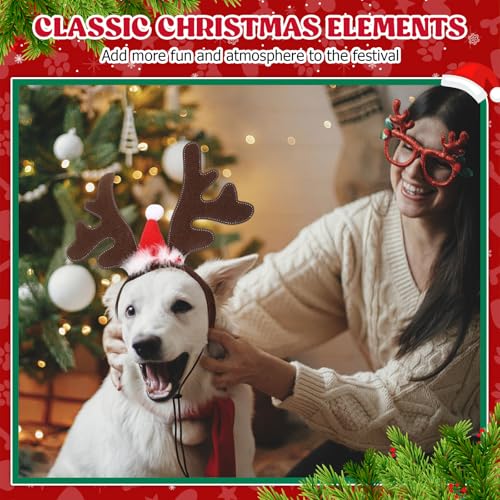 Christmas Pet Headband with Adjustable Rubber Band P561601