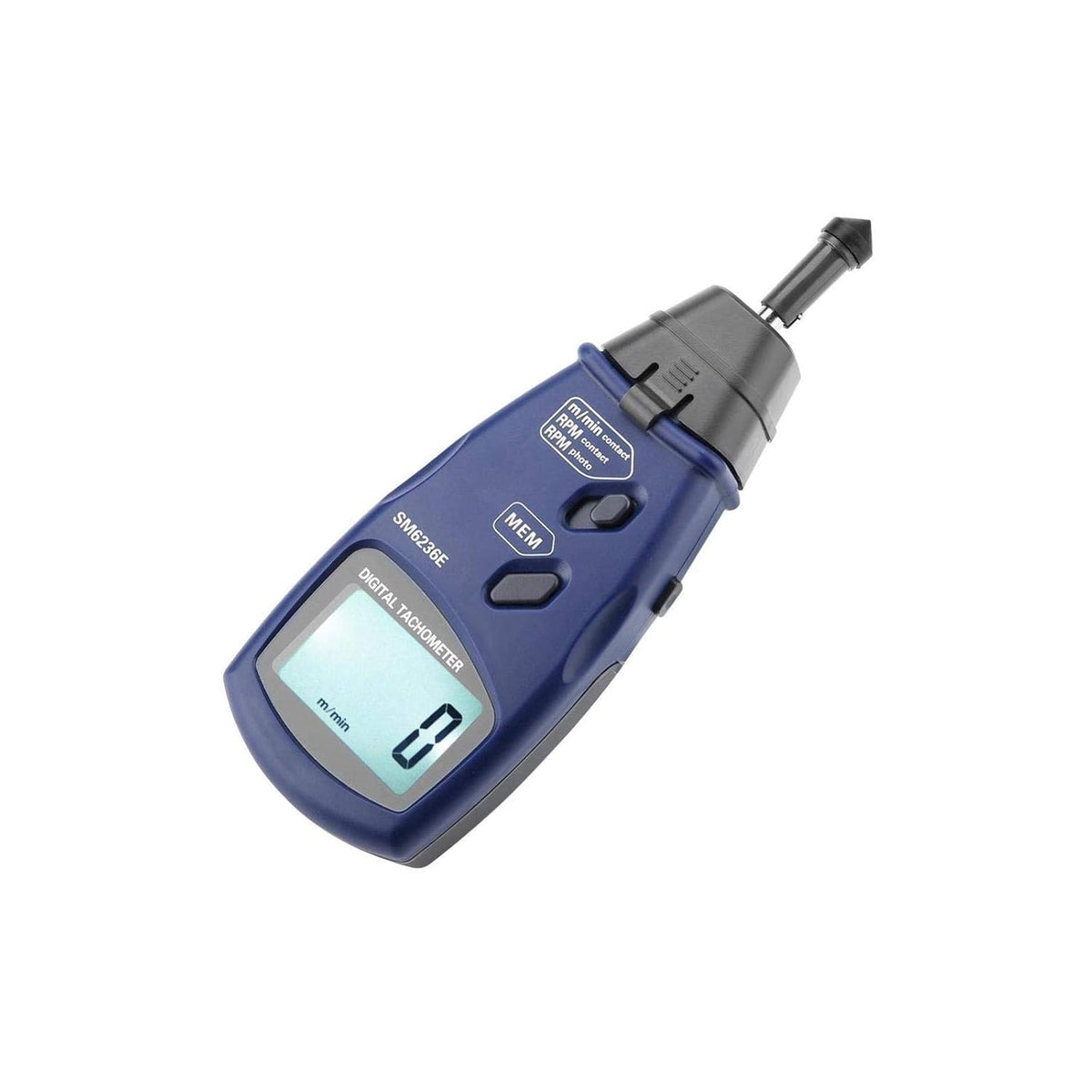 Digital Tachometer LCD Rotation Speed Meter Pack of 2 M326