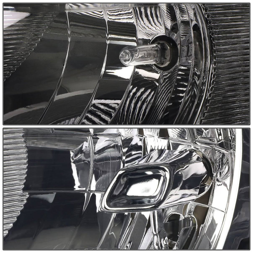 Smoked Housing Amber Corner Headlamp Pair I3764