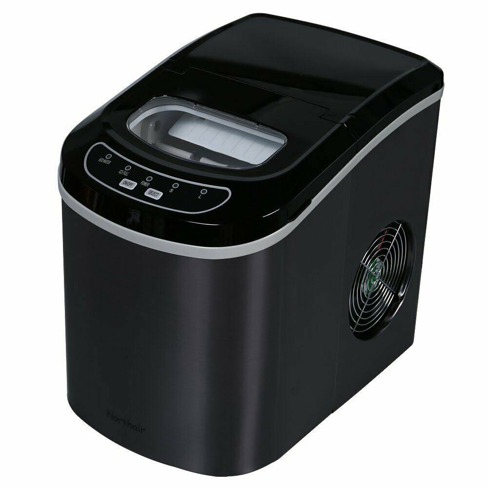 Stainless Steel Portable Countertop Ice Maker V518314