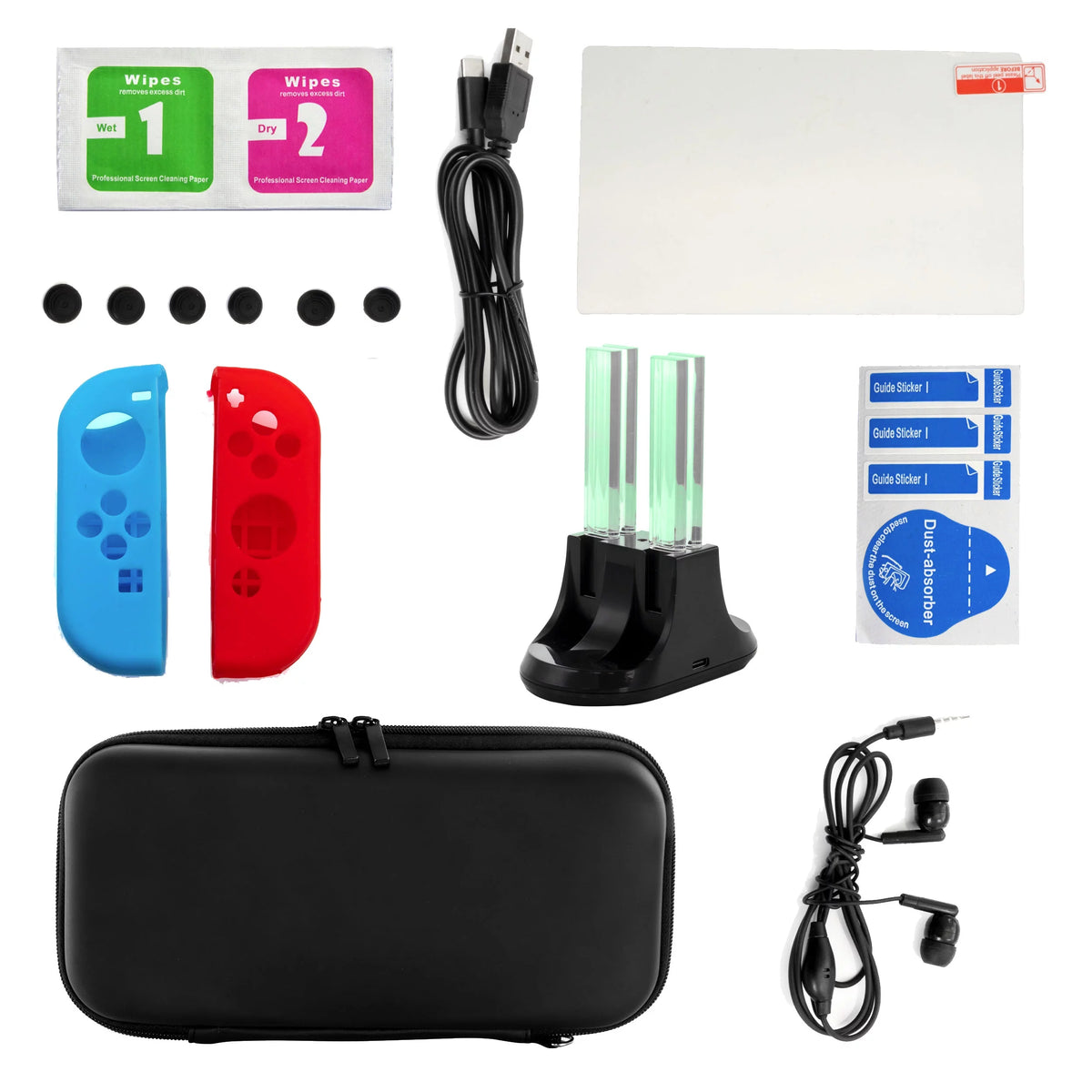 Neon Mario Kart 8 Bundle with Accessories K78323