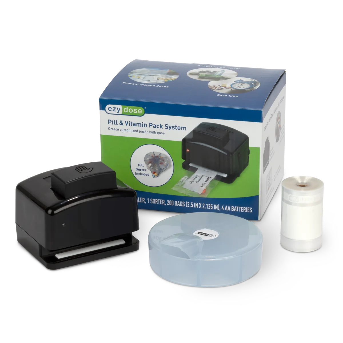 Pill Medicine Vitamin Sorter Sealer Y51944