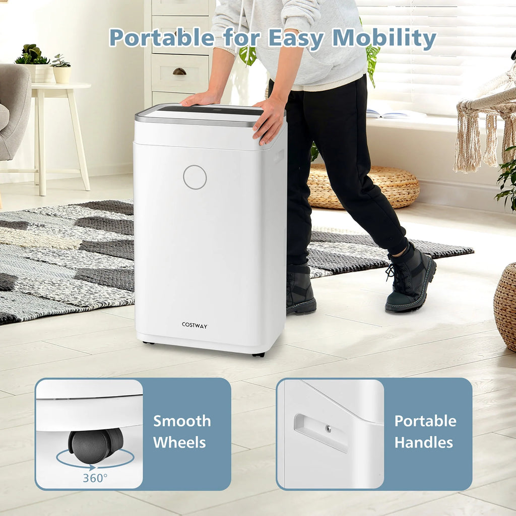 60-Pint Dehumidifier with 3-Color Digital Display S69951