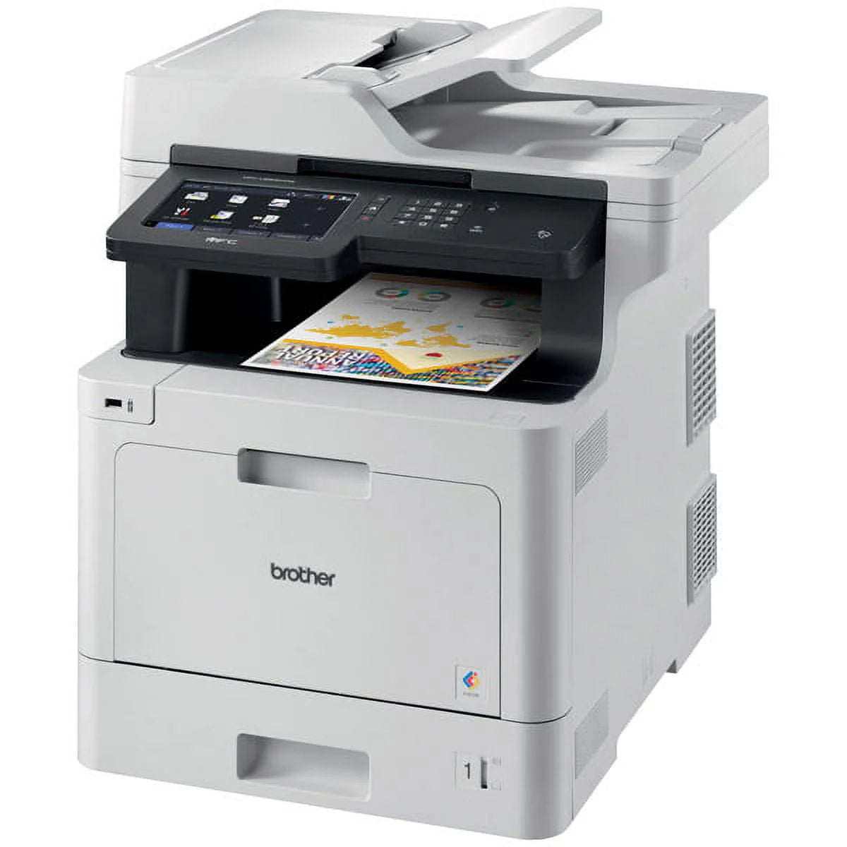 Color Laser All-in-One Printer with Duplex Print Copy Scan and Wireless Networking W284