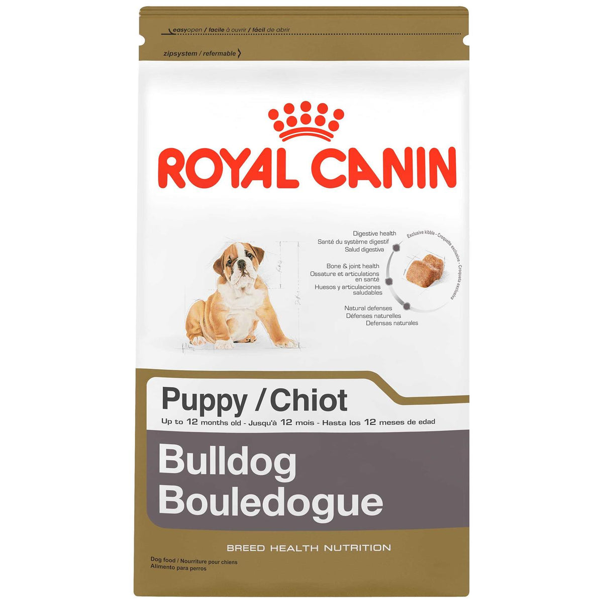Bulldog Puppy Dry Dog Food V332