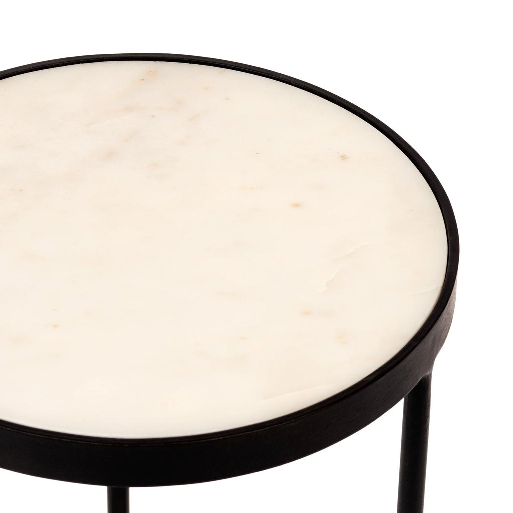 Round Marble Nesting Tables Y7022