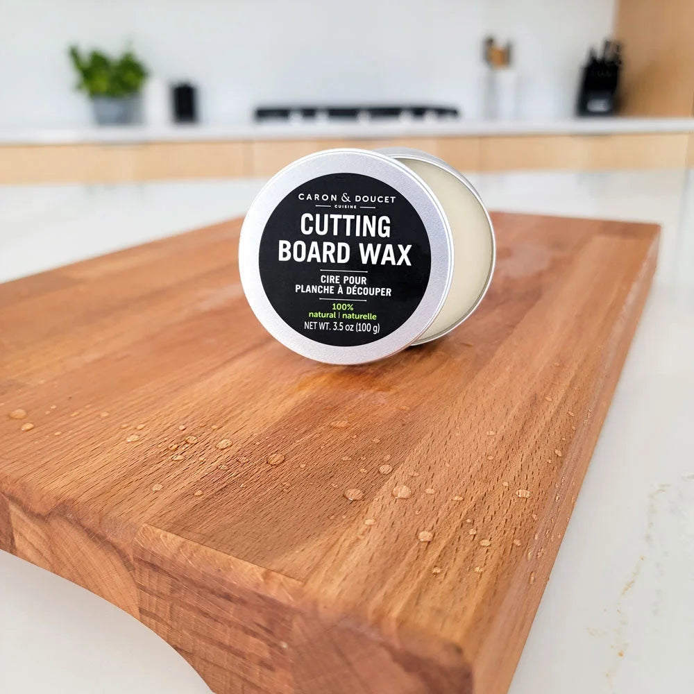 Cutting Board & Butcher Block Conditioning Oil & Wood Finishing Wax Bundle N29709