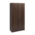 Wood Freestanding Garage Cabinet in Espresso W37779