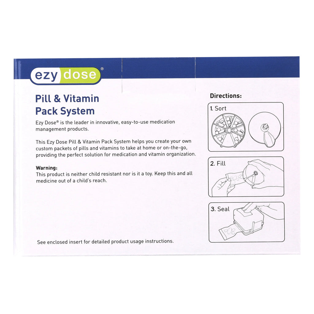 Pill Medicine Vitamin Sorter Sealer Y51944