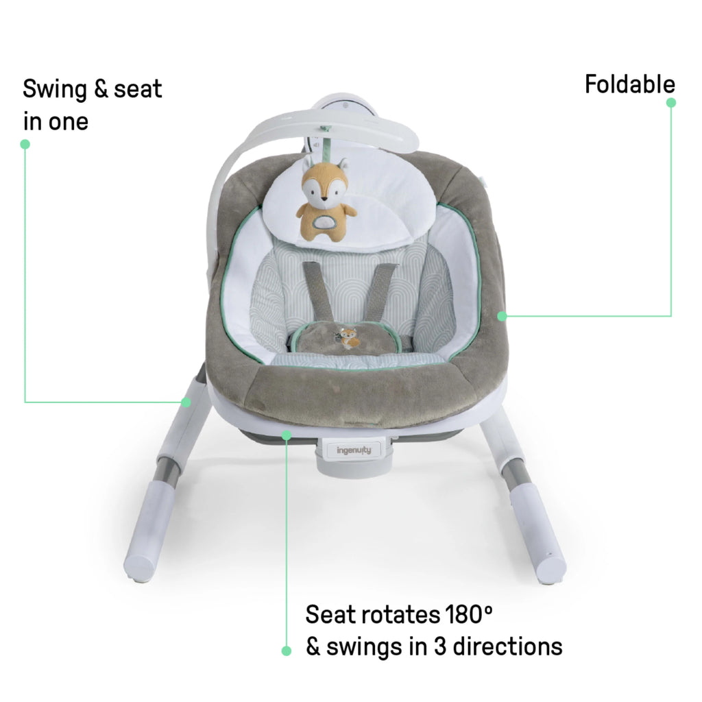 Portable Vibrating Baby Swing A35302