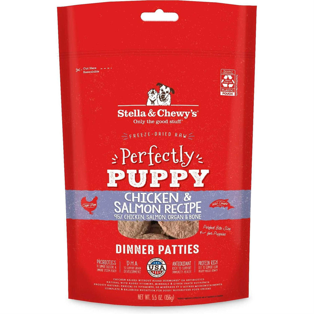 Freeze-Dried Raw Dog Food Salmon Patties U144