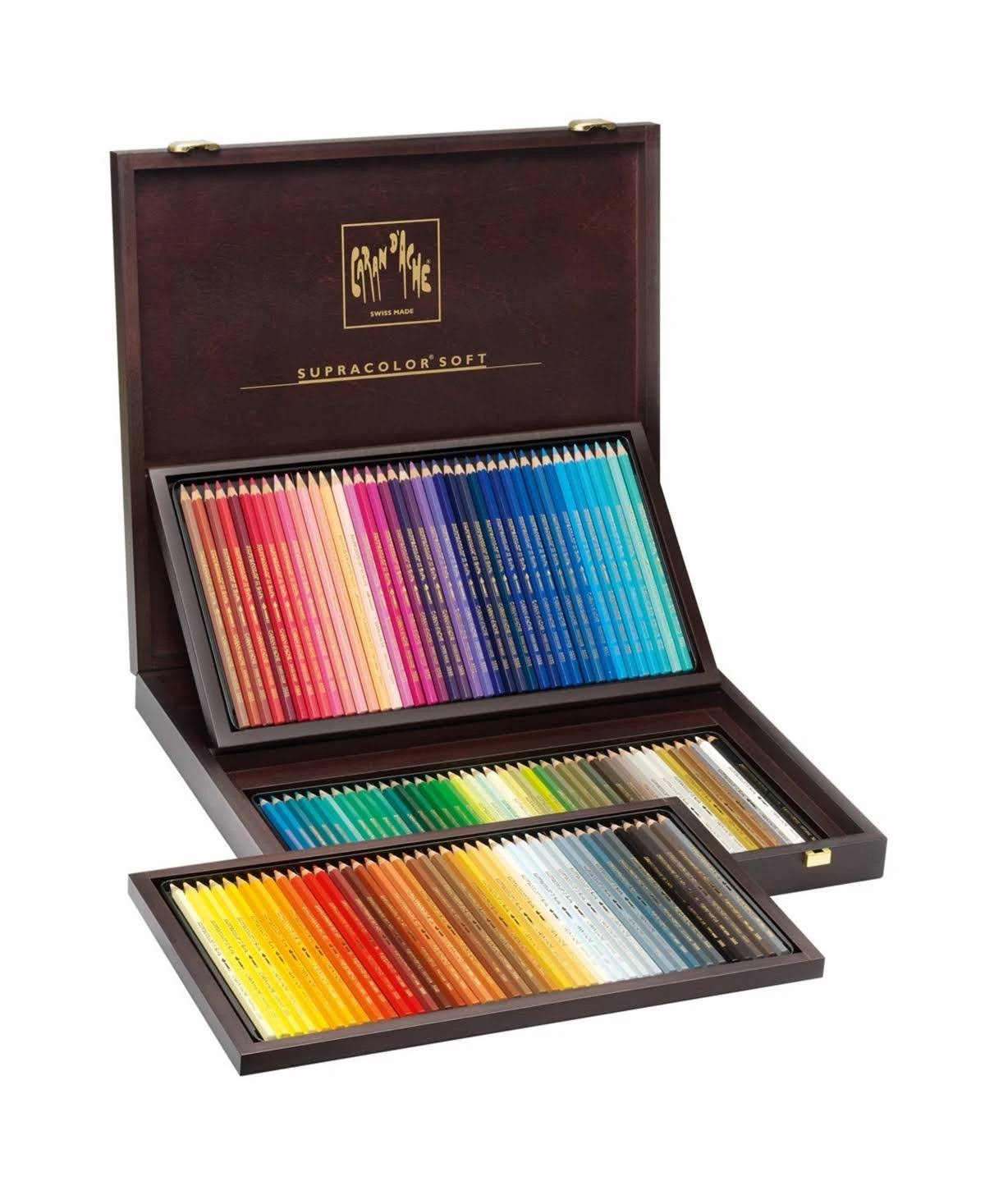 Wooden Box 120 Pencils Y365086