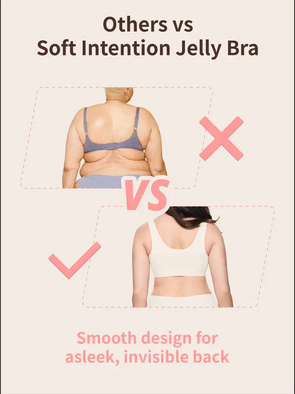 Wire-Free Antibacterial Jelly Bra Y70449