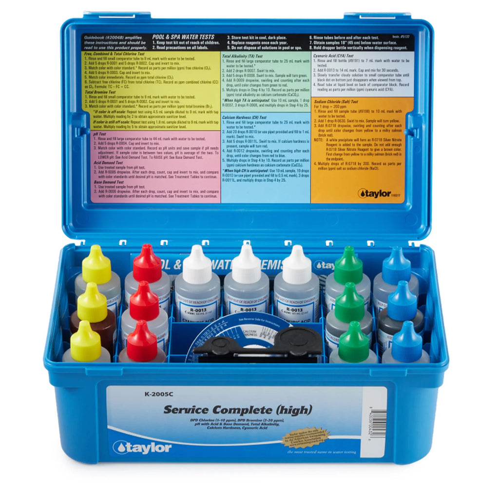 Swimming Pool Bromine Chlorine pH Test Kit T3269