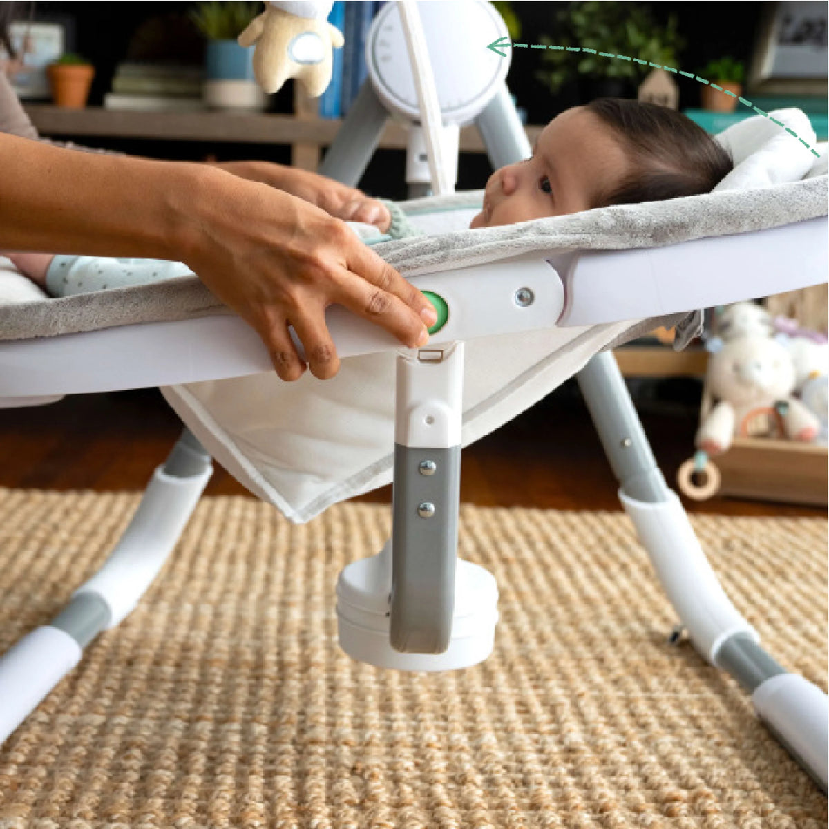 Portable Vibrating Baby Swing A35302