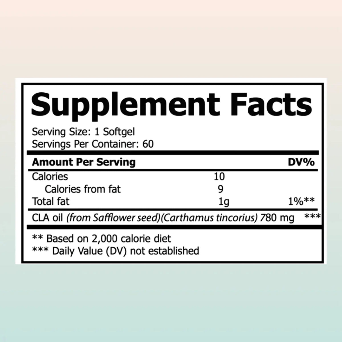 CLA Softgels 2-Pack L934578