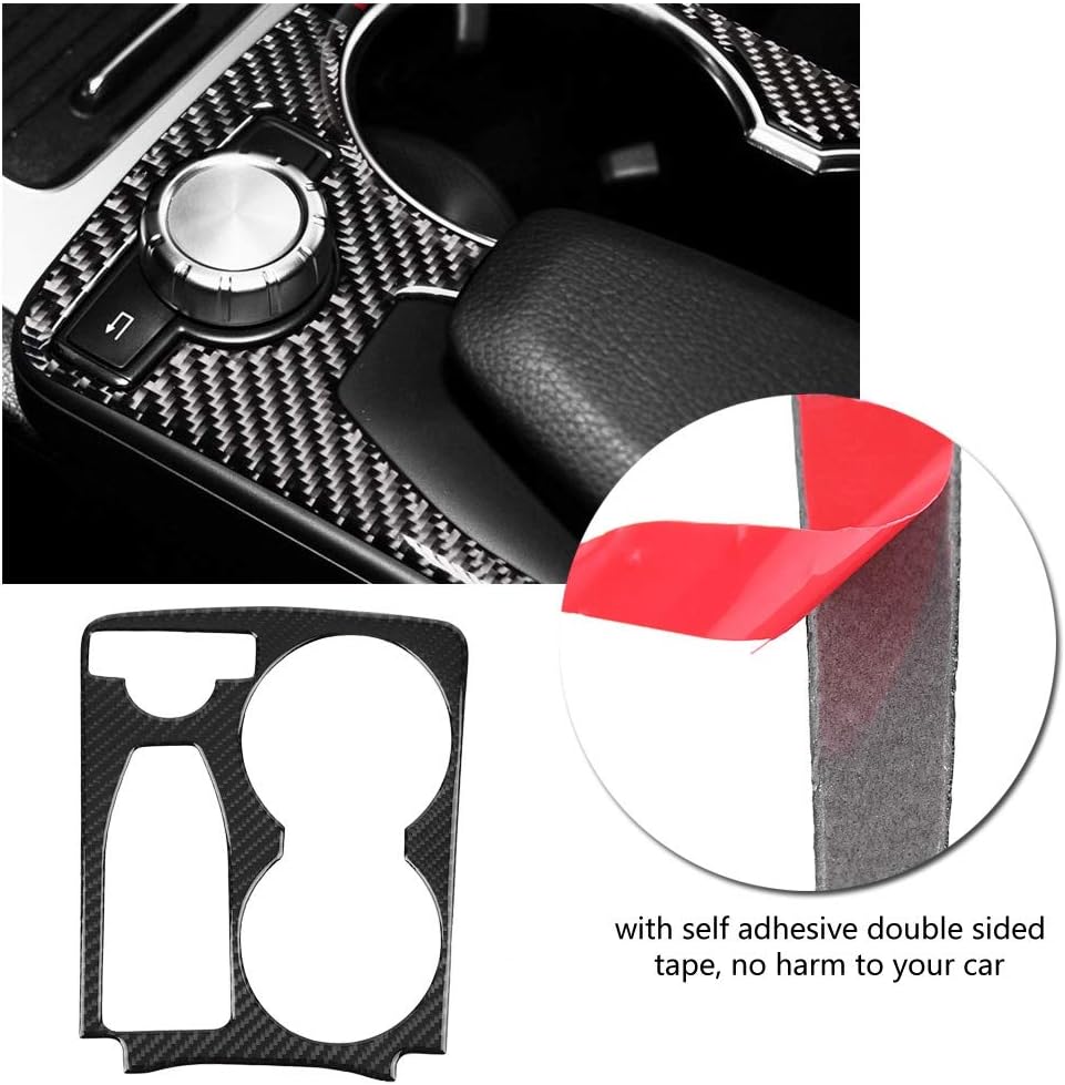 Carbon Fiber Multimedia Handrest Panel Cover Trim C56958