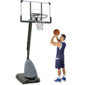 44" Portable Adjustable Basketball Hoop System with Wheels J607