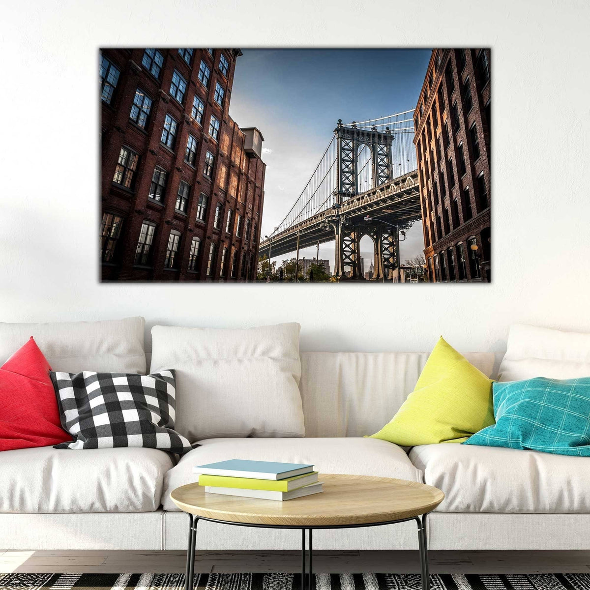 Framed Print on Canvas H7738