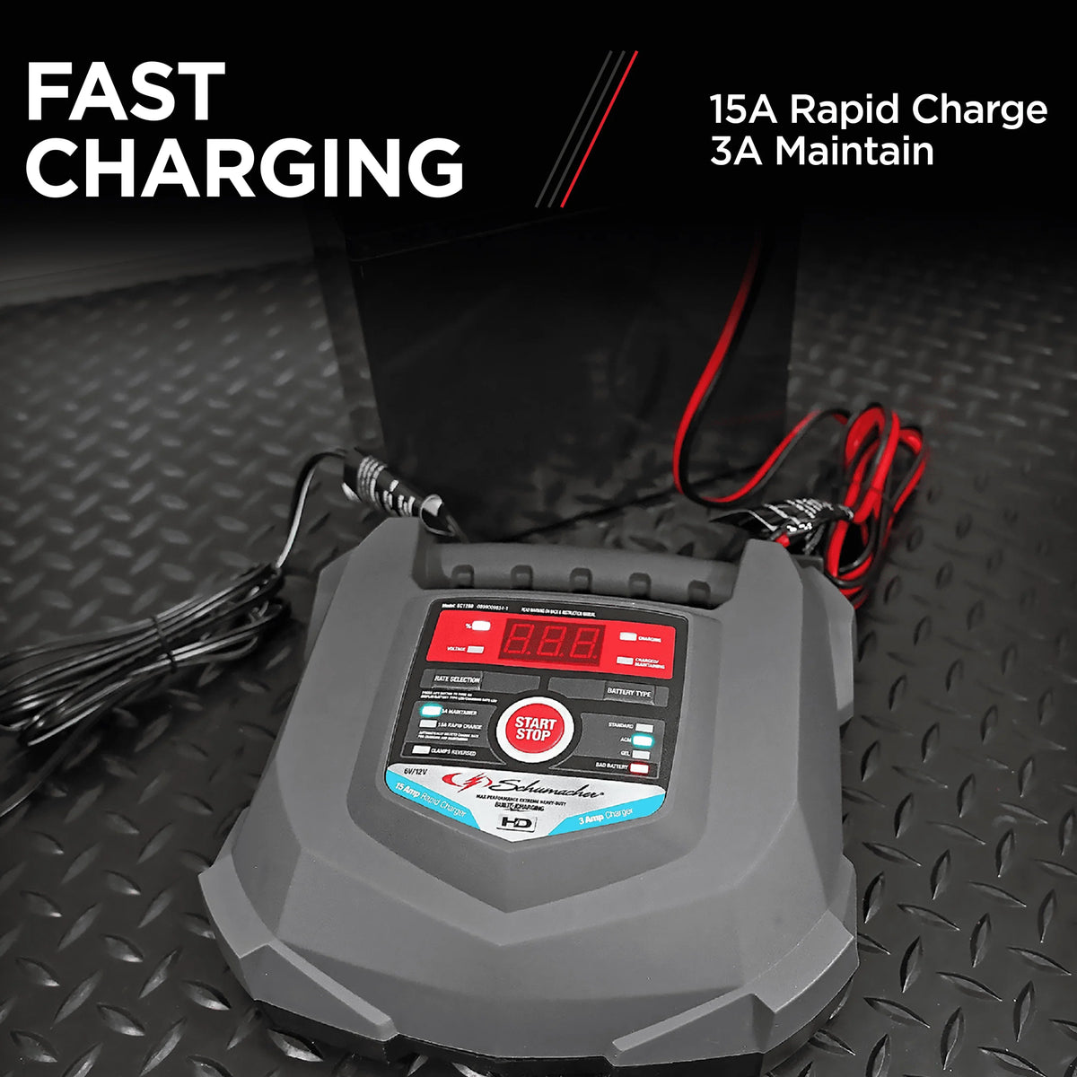 6V/12V Automatic Battery Charger/Maintainer P75951