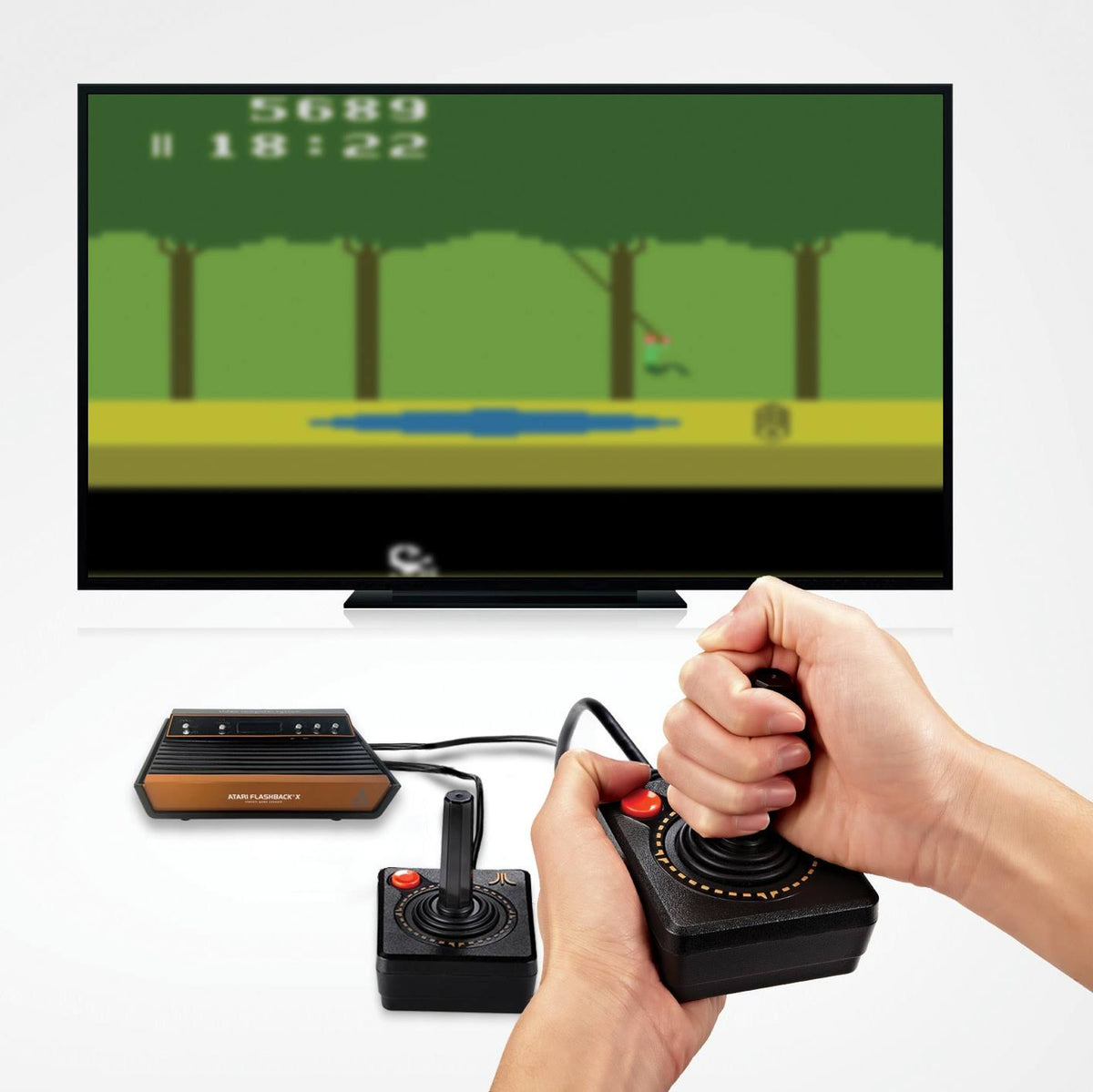 HDMI Game Console with Wired Joystick Controllers D79564