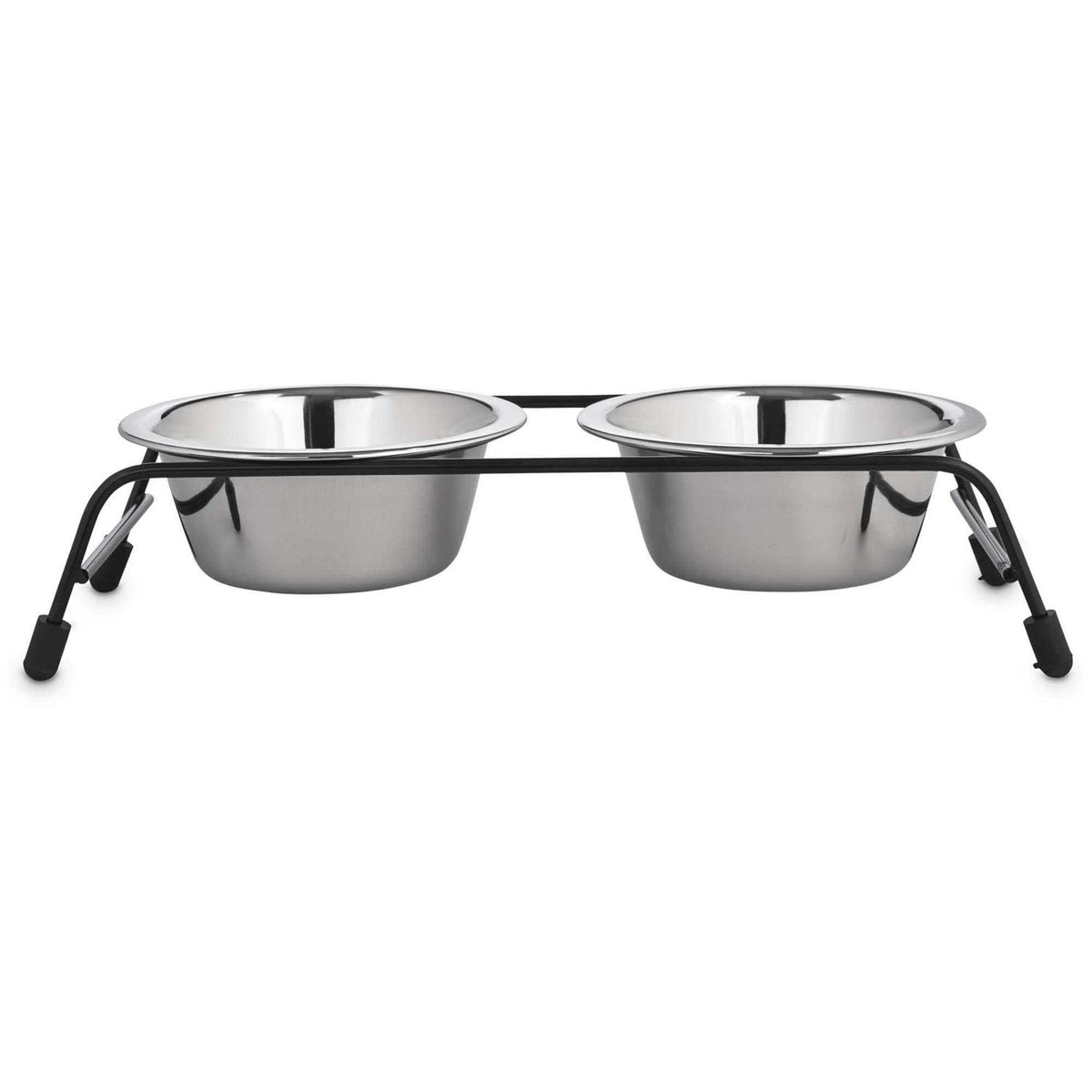 Stainless Steel Double Diner Cat Bowl A2186