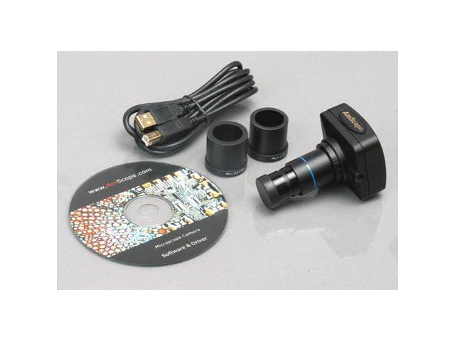 40X-2000X LED Monocular Compound Microscope with 9MP Camera U9387