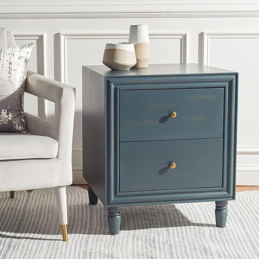 Steel Teal Accent Table L25422