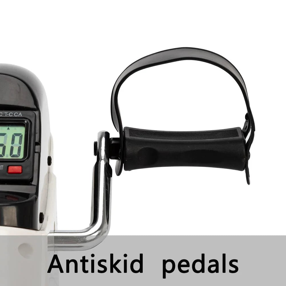 Portable Pedal Stationary Bike White A679350